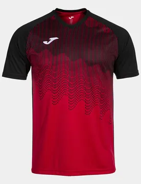 Kindertrikot Tiger VI mit V-Ausschnitt - Rouge - male - Size: 4/5 ans