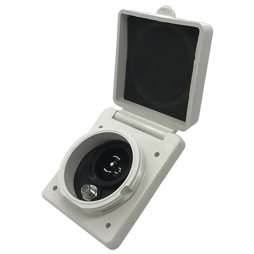 Polycarbonate Socket Tel-tv One Size unisex - Marinco - FashionsVida