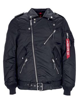 Giubbotto Uomo Outlaw Jacket Black