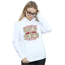 Women's Winter Soldier Trigger Badge Hoodie in White Size: Large - White - Size: L