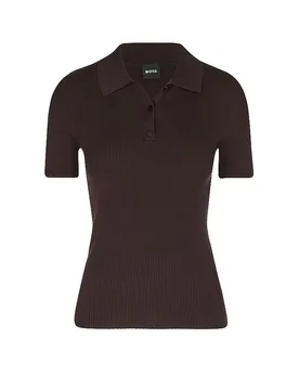Poloshirt FESKUS braun L damen - BOSS - FashionsVida
