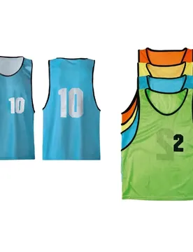 Trainingsleibchen nummeriert (16 - 20) (x5) - Noir - unisex - Size: S