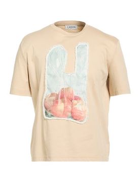 Camiseta Hombre Beige M Hombre