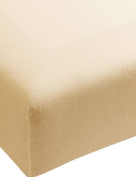 Jersey-Spannleintuch BELLA DONNA 120/200 cm - 130/220 cm Natur beige baby