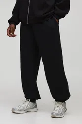 Herren Tall Basic Oversized Jogginghose Black Größe Small
