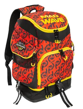 Mad Team 36l Backpack Yellow One Size unisex - Mad Wave - FashionsVida