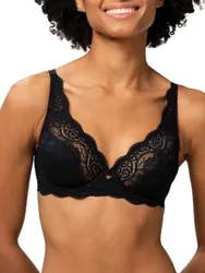 Womens Amourette W High Apex Bra - Black - Size 34b