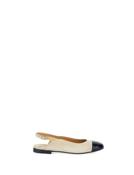 Ballerine in pelle BEIGE 36
