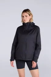 Swerve Womens Lightweight Waterproof Jacket - Black - Black - Size: 8