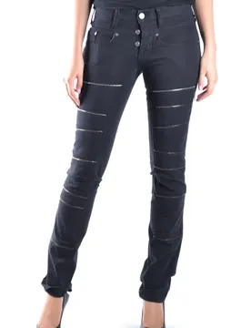 Damen Jeans Schwarz 489309