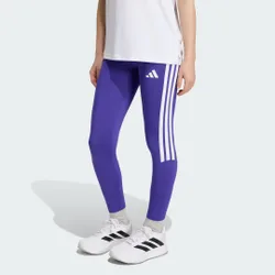 Leggings Train Essentials 3-Stripes Junior 7-8A Pure Purple / White