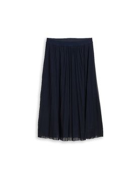 Midirock dunkelblau 38 damen