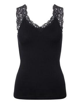 PIECES Top 'PCBarbera' negro