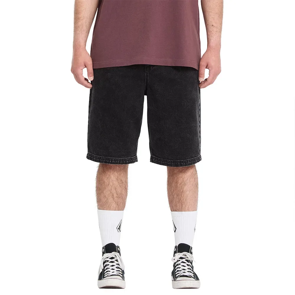 Short En Jean Freazy Blackity Black L - Volcom - FashionsVida