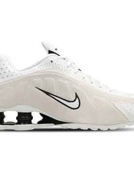 Shox Women's Sneakers - White - Size 3 - Leather - White - Size: 3 - Nike - FashionsVida
