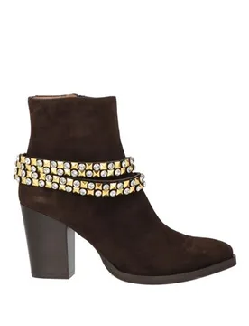 Botines de caña alta Mujer Café 36,37,38,39,40 Mujer - Ovyé - FashionsVida