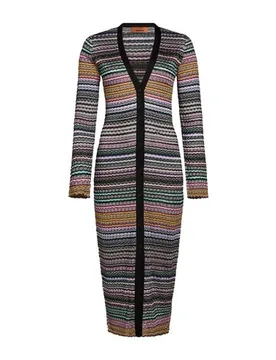 Vestido midi Mujer Morado 34,38,40,42 Mujer - Missoni - FashionsVida