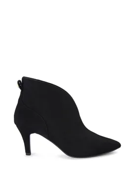 Women's 'Flute Shoe Boot Wide Fit' Fabric Boots in Black Size: 4 - Black - Size: 4 - Carvela - FashionsVida