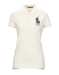 POLO Poloshirt Damen Elfenbein L Damen