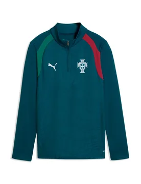 Training Shirt 1/4 Zip Kind Portugal - Bleu - unisex - Size: 8 ans - Puma - FashionsVida