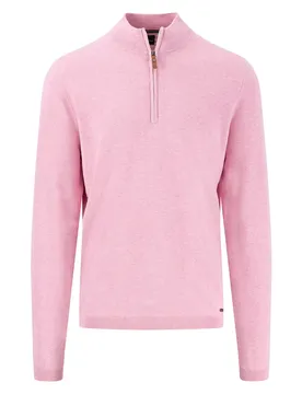 Maglione Con Mezza Zip Air Cotton Peony XL
