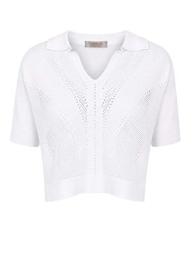 Maglia Polo Corta Traforata