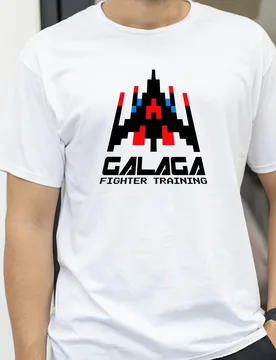Invader Space Alien Galaga 80s Arcade Video Game Vintage T-Shirt Unisex Harajuku Retro Casual Fashion Tee - Aliexpress - FashionsVida