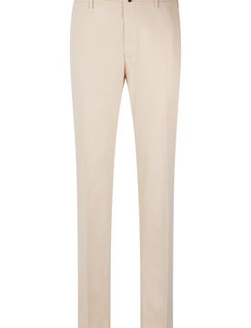 Men's Cotton Stretch Slim-Fit Trousers