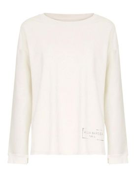 Maison Margiela Felpa bianca lattea