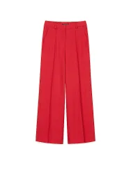 Pantalón Wide Leg rojo 38