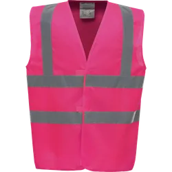 Gilet de travail Retro rose Rose