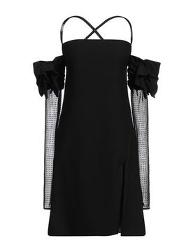 Mini-Kleid Damen Schwarz 30,32,34,36,38,40 Damen