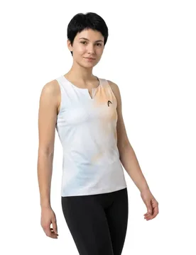 Agility Sleeveless T-shirt Apricot / Print Vision W 3XL - Head Racket - FashionsVida