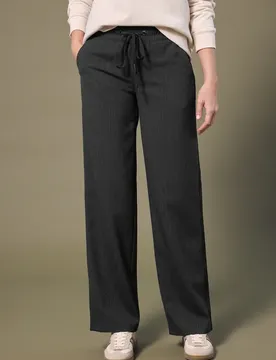 Street One Hose mit Gallonstreifen female Grau