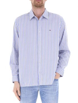 Camicia a righe AZZURRO S