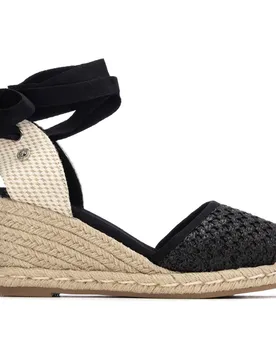 Espadrillas Con Zeppa 1530 Black EU 41