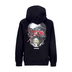 Felpa Cappuccio Uomo Terminator Hoodie Black