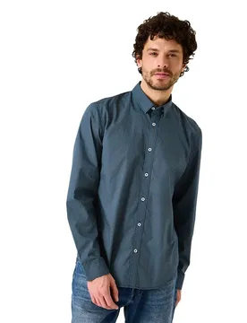 Chemise à Manches Longues L51880 Deep Ink 2XL Homme