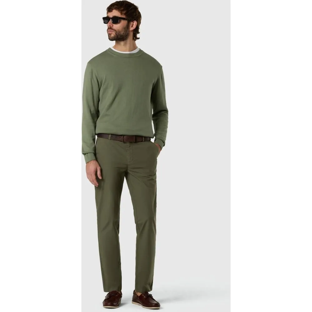 Pantalón chino de hombre en popelín elástico - North Sails - FashionsVida