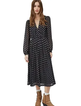 Vestito A Maniche Lunghe Pl95275 Multicolor M - Pepe jeans - FashionsVida