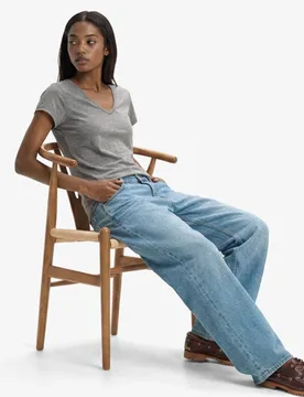 Superdry Damen Studios Slub T-shirt mit Stickerei Silver - Größe: 40 - 29.99 - FashionsVida