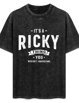Mens It's a Ricky Thing, You Wouldn't Understand Funny Personalized Name T-Shirt Performance Dry Fit T-Shirt - Aliexpress - FashionsVida