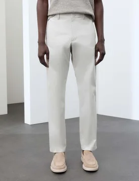Regular Fit Super Lightweight Chinos Dove male - Autograph - FashionsVida