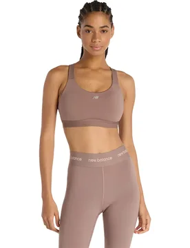 Soutien-gorge De Sport Essential Train Earth Shadow M - New Balance - FashionsVida