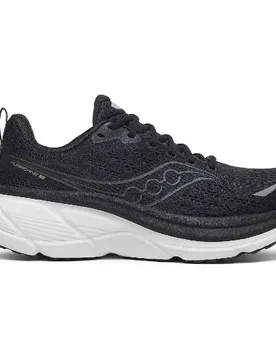Scarpe Da Running Larghe Hurricane 25 Black / White EU 46 - Saucony - FashionsVida