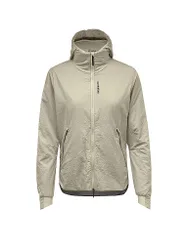 Giacca da running da donna CONCURVE WINDSTOPPER® beige XL