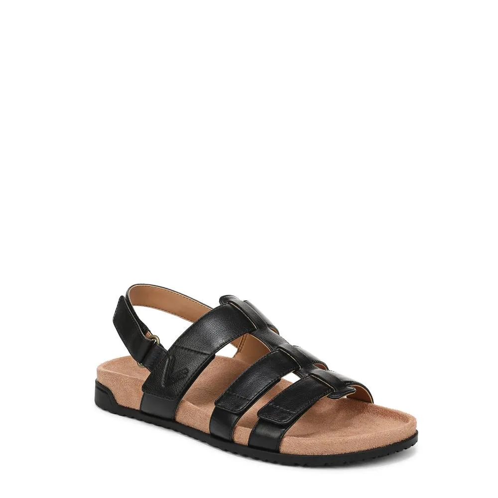 Eureka Sandals - Black - Size: 5 - Vionic - FashionsVida