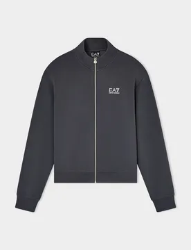 EA7 FELPA FULL ZIP LOGO SERIE S - EA7 - FashionsVida