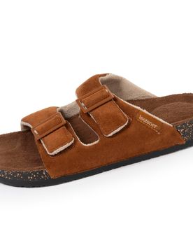 Chaussons sandales confort Camel camel 40