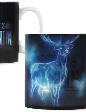 Tasse - Expecto Patronum - Tasse mit Thermoeffekt - schwarz - Lizenzierter Fanartikel - None - unisex